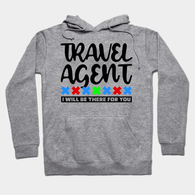 Travel Agent Hoodie by colorsplash